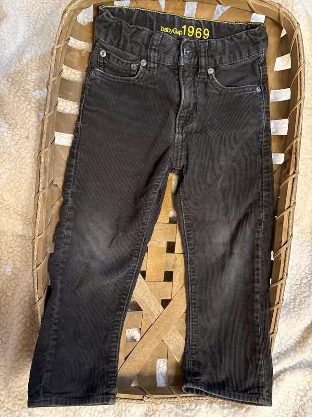 babyGap Boys Size 10 Black Jeans